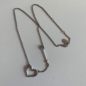 James Avery Love Struck Heart Necklace